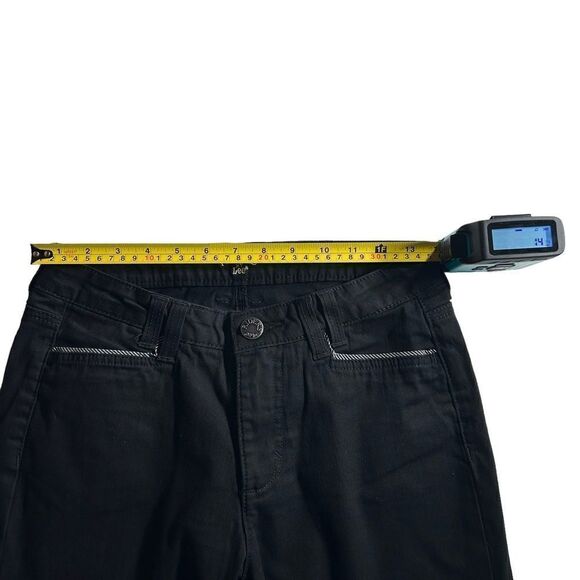 Riders Black Cropped Pants Size 6M, SKU: 13-4207 - Picture 5 of 9